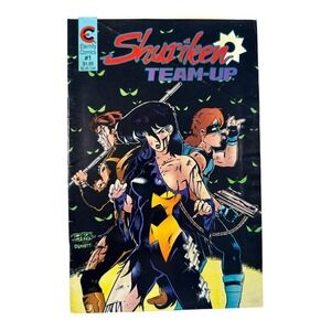 Eternity Comics Shuriken Team-Up #1 Comic Book First Print Collectible‎